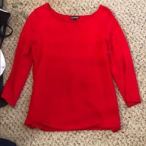 EXPRESS red sweater top
